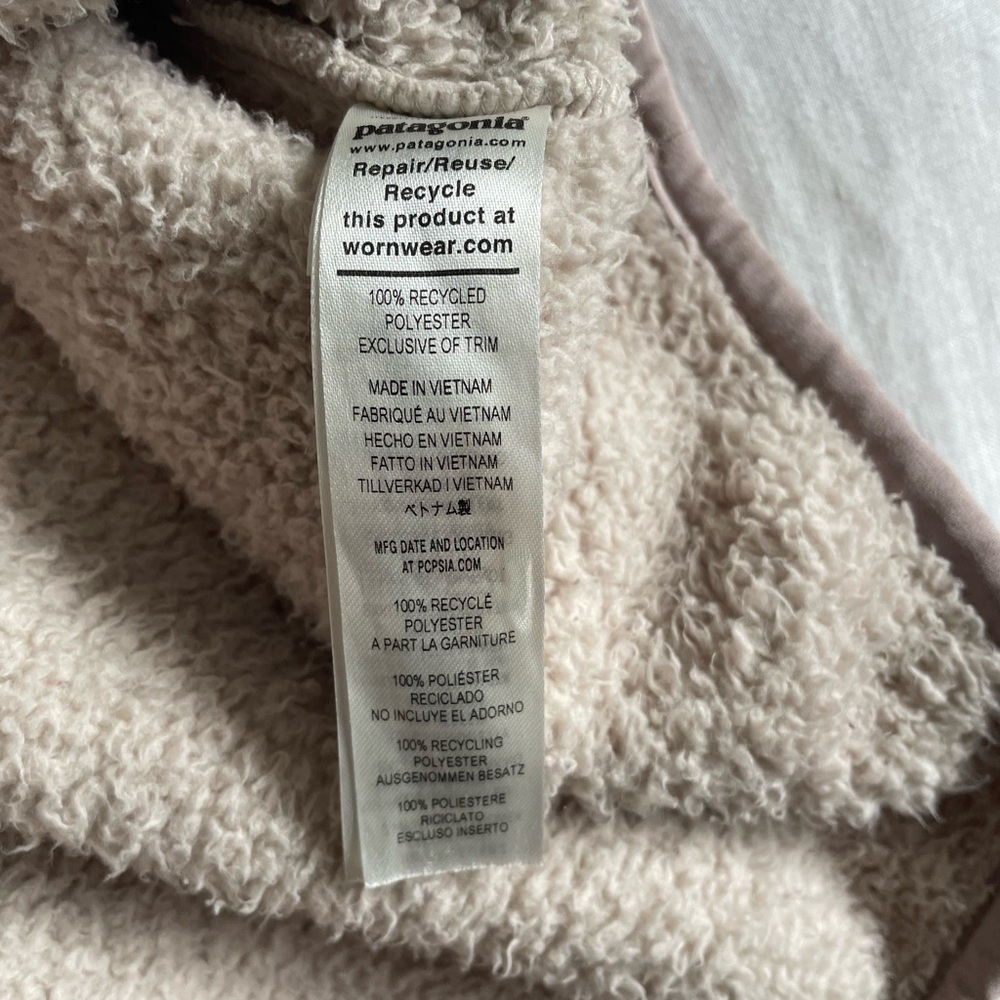Patagonia Los Gatos 1/4 zip fleece shroom taupe - Picture 5 of 9